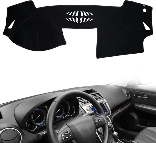 Vista 19 de AUQDD Alfombrilla de Cubierta del Tablero Compatible con La-nd Rover LR3 2005 2006 2007 2008 2009 /2010-2016 LR4, 2006-2009 Range Rover