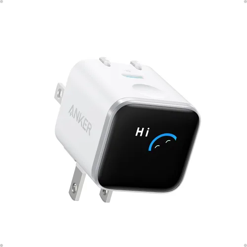Vista 14 de Anker Cargador de pantalla inteligente nano, cargador rápido USB C máximo Negro