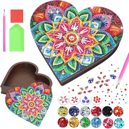Vista 9 de Diakud Regalos para niñas de 6, 7, 8, 9, 10, 11 y 12 años, kits de arte de diamantes para niños de 8 a 12 años, juguetes para niñas de 10 a 12 años