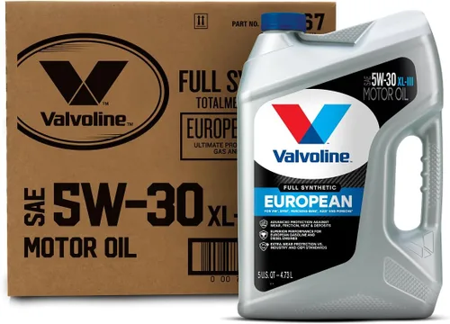 Vista 227 de Valvoline SynPower Full aceite sintético para motor, 1 Cuarto de galón, Ambar