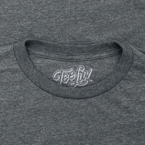 Vista 3 de Tee Luv Bazooka Joe Bubble Gum Camiseta - Retro Topps Candy, jaspeado grafito