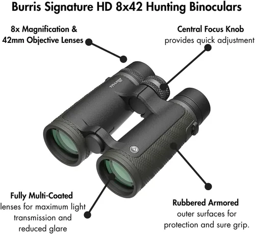 Vista 2 de Burris Signature HD - Binoculares de caza 8x42