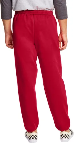 Vista 4 de Hanes EcoSmart Best - Pantalones deportivos para hombre, pantalones deportivos con puños ceñidos, paquete de 1 o 2