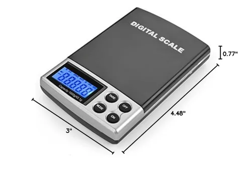 Vista 8 de Flexzion - Báscula digital de bolsillo, 35.27 oz x 0.00 oz para joyas y monedas Small digital gram and ounce scale for gold and silver with 5
