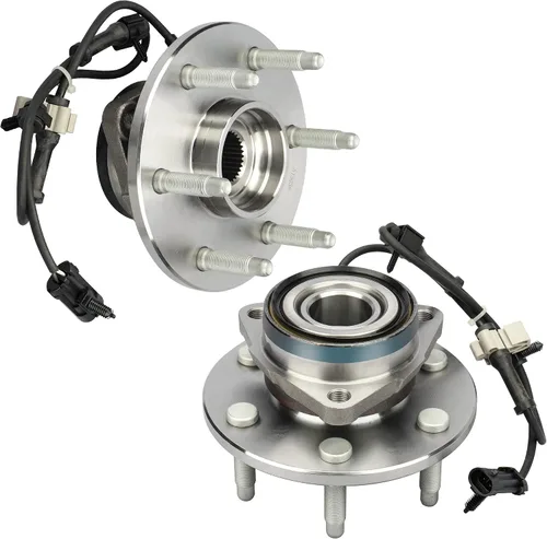 Vista 2 de IRONTEK 4WD/AWD 515036 Conjunto de cojinete de cubo de rueda delantera para Cadillac Escalade, para Chevy Avalanche, Express 1500, Silverado