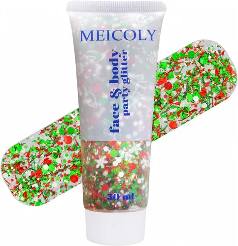 Vista 16 de MEICOLY Purpurina corporal roja, blanca y azul, accesorios del 4 de julio, purpurina para el cabello para niños, atuendos del 4 de julio