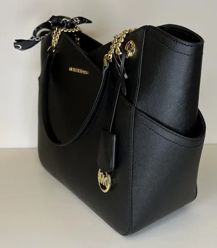 Vista 3 de Michael Kors Jet Set - Gancho para bolso de viaje con cadena grande