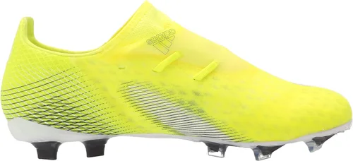 Vista 6 de adidas Tenis de fútbol X Ghosted.2 para hombre, negro (core black) y gris