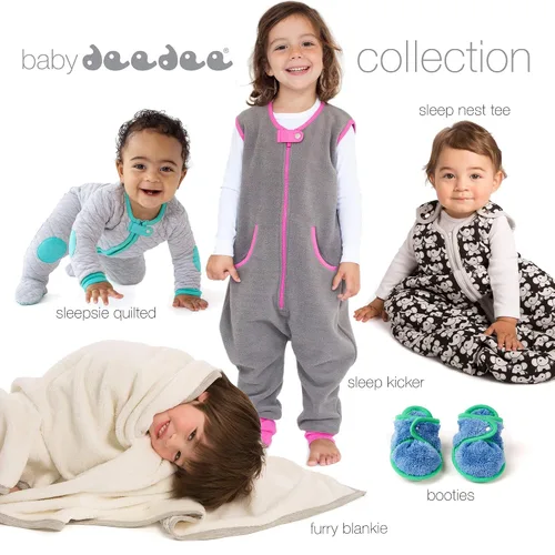 Vista 7 de baby deedee Sleepsie - Pijama de algodón acolchado con pies, 6-12 meses