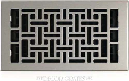 Vista 67 de Decor Grates Registro de suelo oriental AJH212-RB, 2 x 12 pulgadas, acabado de bronce frotado