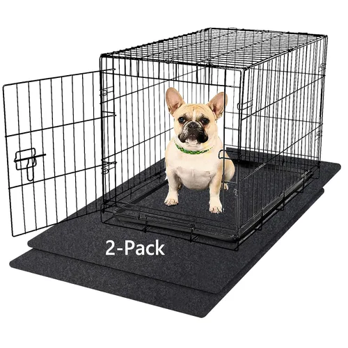 Vista 8 de Alfombrilla para jaula de perro para perrera, 36 x 24 pulgadas, 1