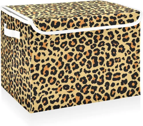 Vista 10 de CaTaKu Contenedores grandes de tela con tapas, cajas de almacenamiento de bastones de caramelo de Navidad con asas para organizar la ropa, cubos