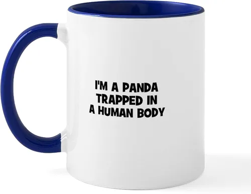 Vista 46 de CafePress Turtle And Panda - Taza de café de cerámica de 11 oz (11.0 fl oz)