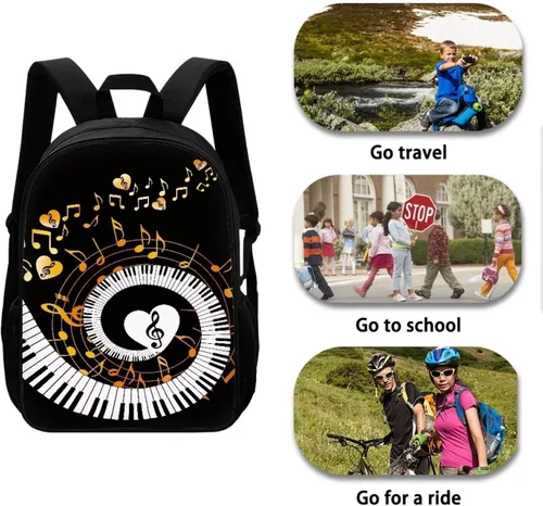 Vista 47 de HUGS IDEA Los animales frescos 3D niños escuela libro bolsa niños impresión mochilas, Baloncesto, Moderno