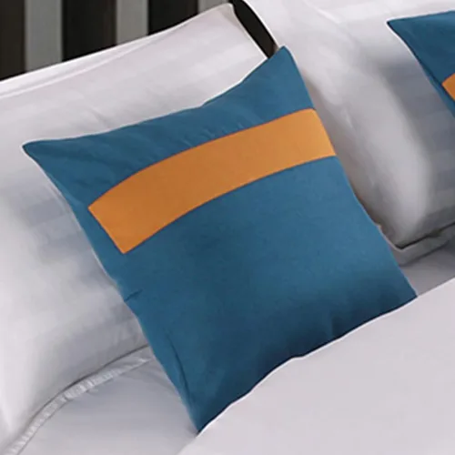 Vista 51 de Cojines con fundas de almohada a juego y núcleo de almohada de 17.7 x 17.7 in, paquete de 1, para decoración de cama, sala de estar, sofá Beige
