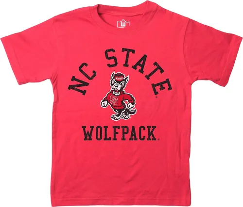 Vista 70 de Wes and Willy Camiseta de algodón orgánico de manga corta para niños de la NCAA