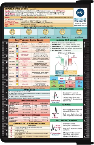 Vista 2 de WhiteCoat® Clipboard - Edición para Enfermería (Negro, Doble Pliegue)