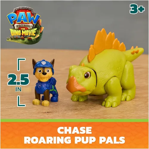 Vista 2 de PAW Patrol The Dino Movie Chase Roaring Pup Pals Action Figures