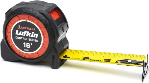 Vista 15 de Crescent Lufkin L1025CD - Cinta métrica para ingenieros con revestimiento amarillo, 1-3/16 x 25 pies