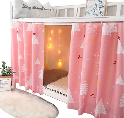 Vista 14 de Cortinas opacas para cama de privacidad con toldo grueso, mosquitero Mosquitera blanca 1aa