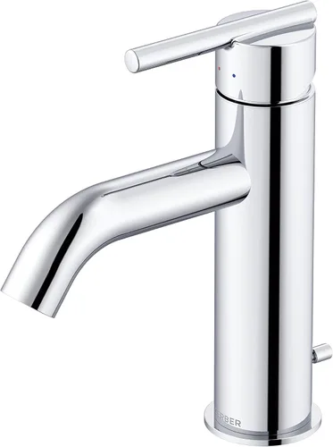 Vista 12 de Parma 2H - Grifo de lavabo con drenaje emergente de metal de 1.2 gpm, bronce cepillado