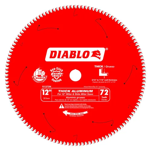 Vista 7 de Diablo - Hoja de sierra para aluminio mediano, 5-1/2" de diámetro, 50 dientes TCG