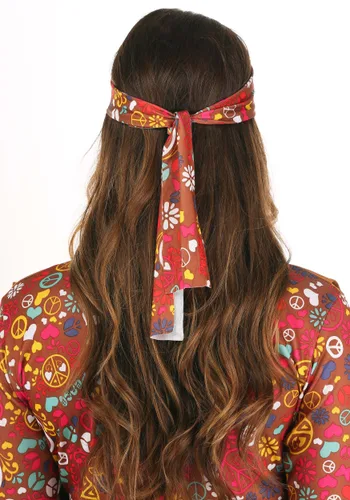 Vista 4 de Disfraz para adulto Peace & Love Hippie Multicolor