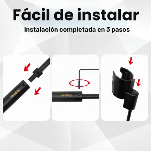Vista 6 de HEYCHY Soporte para pistola de masaje para la espalda, compatible con la mayoría de pistolas de masaje súper mini, para áreas de difícil acceso