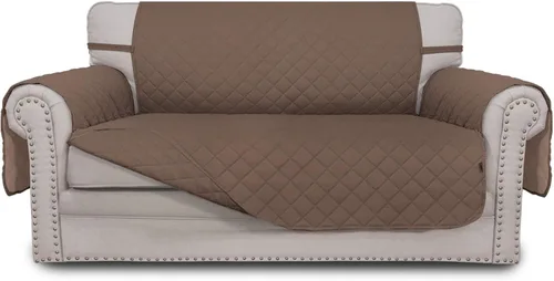 Vista 300 de Easy-Going - Funda reversible para sofá, resistente al agua, con varillas de espuma y correas elásticas, protector de muebles para mascotas y perros