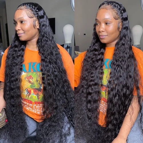 Vista 8 de Paquetes de ondas profundas con cierre (12, 14, 16 + 10 raya libre) 12A 100% sin procesar, paquetes de cabello humano virgen brasileño con cierre
