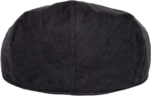 Vista 4 de BOTVELA Sombrero de periódico de verano transpirable de hiedra plana para hombre