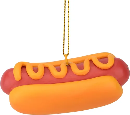 Vista 8 de Tree Buddees Decoración navideña de comida para perros calientes