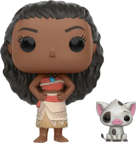 Vista 2 de Figuras de acción de la serie POP Disney de Funko de Moana y Pua de la película Moana