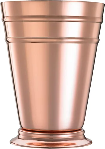Vista 2 de Barfly Copa Julep Deluxe de 13.5 oz bañada en cobre
