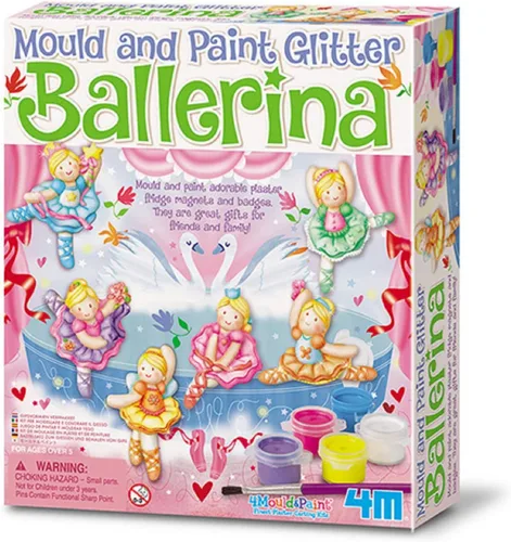 Vista 7 de 4M Kit de bricolaje de hadas con purpurina para moldear y pintar