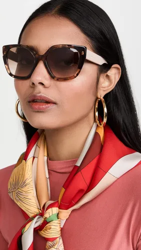 Vista 2 de Prada Gafas de sol de gran tamaño con diseño de ojo de gato