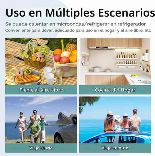 Vista 4 de Molde de silicona para freidora de aire, paquete de 3 tazas de huevo reutilizables para freidora de aire, horno y microondas, silicona, apto