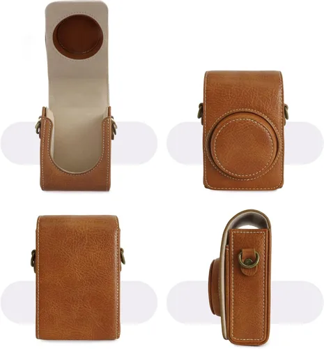 Vista 5 de Rieibi Funda para cámara Sony ZV1F/ZV1/Ricoh GR IV/IIIx/Ricoh III/Fujifilm X-Half/X-HF1/Panasonic LX9 LX10 LX15/Canon G7X III / G7X II / SX740 HS