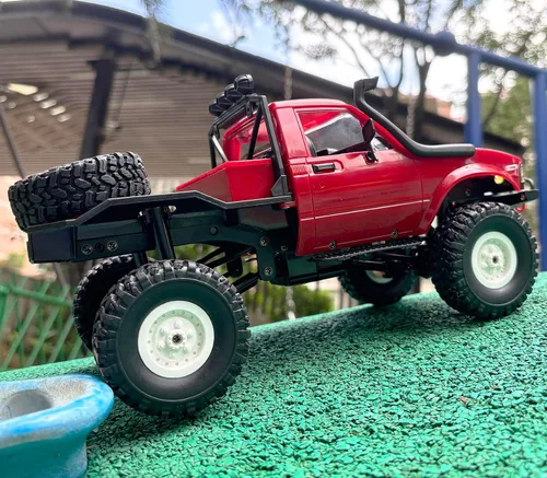 Vista 7 de WPLDEWAN WPL C14 RC Rock Crawler RC Camión RC 4x4 Escala 1/16 RTR Todo