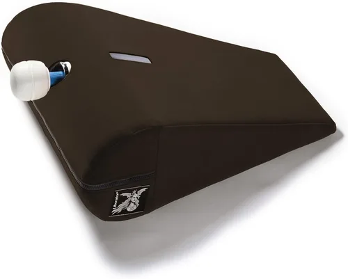 Vista 6 de Liberator Axis Hitachi - Almohada de posicionamiento sexual, soporte de varita mágica, berenjena velvish