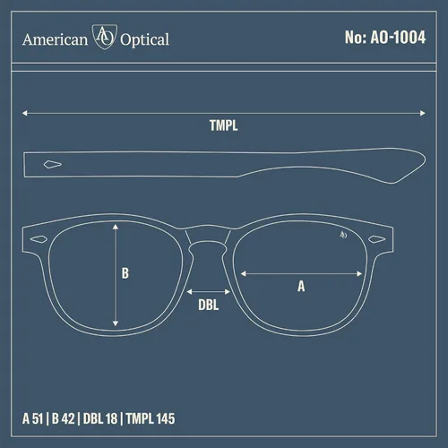 Vista 4 de AO-1004 Gafas de sol - AOLite Nylon Lentes
