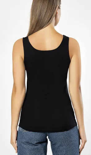 Vista 38 de VAVONNE Camiseta sin mangas tipo camisola para mujer, toda de algodón, aireada, suave y cómoda