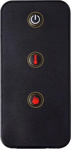 Vista 4 de Mando a distancia de repuesto para Hampton Bay 25-791-68-Y 25-791-50-Y 205107914 205107911 3D Calentador eléctrico de chimenea