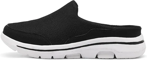 Vista 3 de Zapatos de jardín para hombre, zuecos casuales para mujer, pantuflas de casa para exteriores, suela antideslizante, cómodas, sin cordones