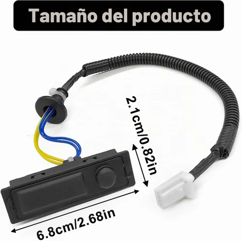 Vista 6 de Botón de Liberación de Escotilla Pestillo de Maletero 25380-3JA0A Interruptor Botón de Liberación de Apertura de Compuerta Trasera Portón Trasero