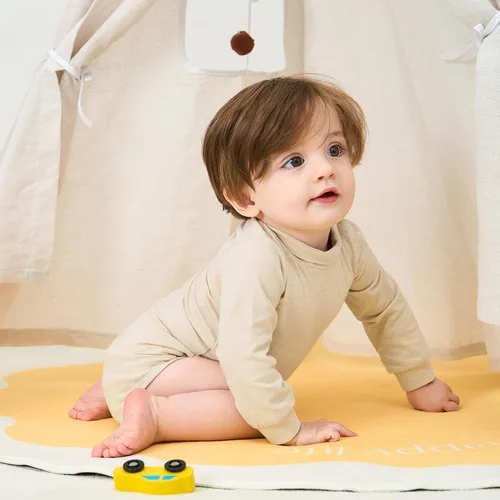 Vista 195 de pureborn Mameluco de algodón súper suave para bebés niños y niñas de 0 a 24 meses