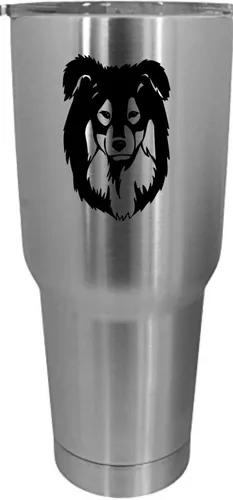 Vista 475 de Cairn Terrier - Vaso grabado con temática de perro, 30 onzas