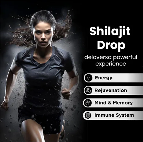 Vista 5 de Gotas orgánicas de Shilajit del Himalaya para hombres y mujeres (1.0 onzas)