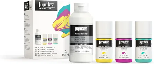 Vista 7 de Liquitex Profesional Acrílico textil, fluido de secado lento, efecto retardante