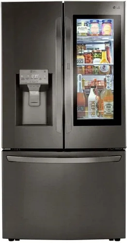 Vista 3 de Refrigerador inteligente de profundidad InstaView™ Door-in-Door® habilitado para wi-fi de 24 pies cúbicos con máquina Craft Ice™